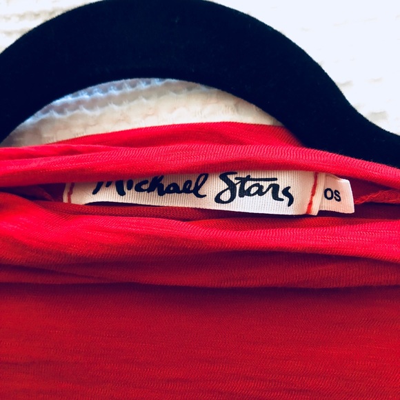 Michael Stars Mock Neck Tunic Top - Picture 3 of 4